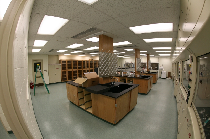 Lehigh University Vicic Lab - New Lab, whole view from door